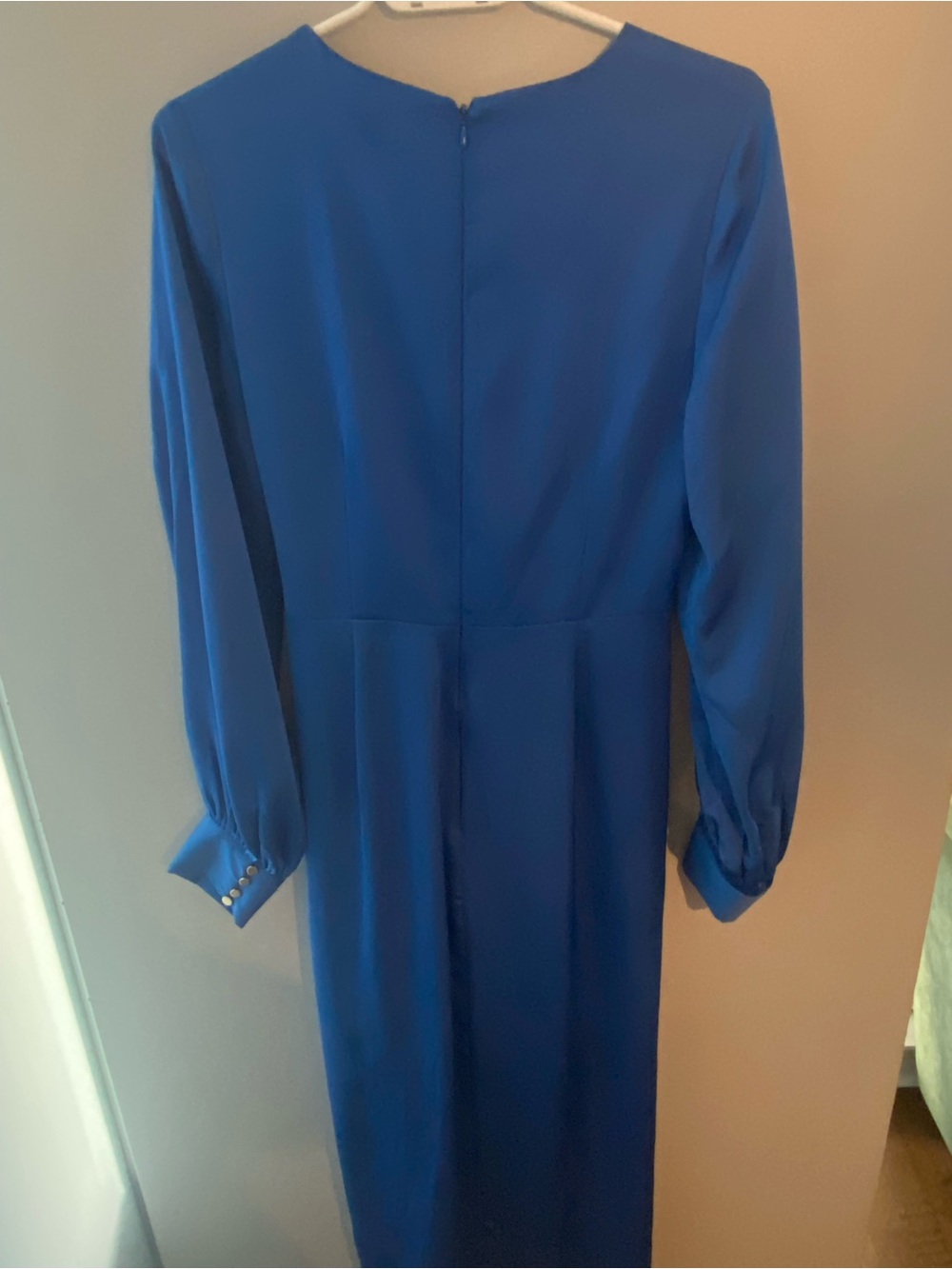 Ever New Royal Blue Wrap Midi Dress with Bow - Wedding Guest Dress - Picture 4 of 6